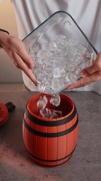 Instant Cooling Barrel For Soft Drinks